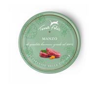 Terra Felis Umido Gatto Grain Free 80 gr Manzo - confezione da 12 pezzi - Cibo umido per gatti - 1° ORDINE? scegli lo sconto BZR5 / BZR20 + 200 punti fedeltà