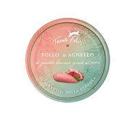 Terra Felis Umido Gatto Grain Free 80 gr Pollo e agnello - confezione da 12 pezzi - Cibo umido per gatti - 1° ORDINE? scegli lo sconto BZR5 / BZR20 + 200 punti fedeltà