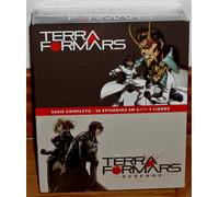 Terra Formars + Revenge Serie Completa 6 Blu-Ray + 2 Libri Nuovo R2