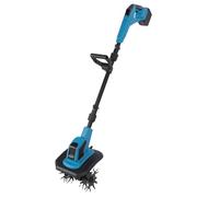 Terra Giardino a Cordone, Coltivatore Elettrico a 360 Giri/Min con Batteria 6 Ah, Design Leggero Ed Ergonomico, Adatto a Tutte le attività del Giardino, Larghezza di (Spina