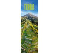 Terra Kalender 2027: Bildgewaltiger Landschaftskalender im schlanken Hochformat (33x100 cm) | Luftaufnahmen für Geologie-Fans