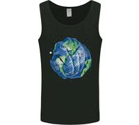 Terra Mani Climate Change Ambiente Uomo Canotta Maglia