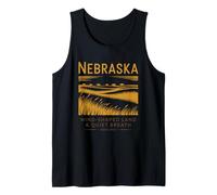 Terra Modellata dal Vento del Nebraska dal 1867 Canotta