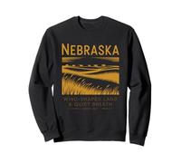 Terra Modellata dal Vento del Nebraska dal 1867 Felpa