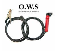 Terra Morsetto & Supporto Elettrodo Cavo Set 2m, 3M, 4m, 5m, 10m 150A,250A,450A