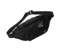 Terra Peak® Marsupio 1,5 l, tasca Geo-Tag - saszetka biodrowa per donne e uomini, nero