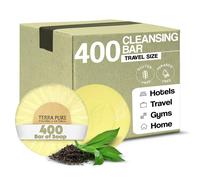 Terra Pure Seifenst ck, Reisegr e, Hotelausstattung, 0,6 oz (400 St ck)