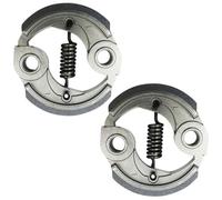 Terra Ricambi Frizione Completa Rinforzata per Decespugliatore Kawasaki TD33 TD40 TH34 TD48 TH43 TH48 TJ35E TJ45E | Ø76 mm Foro 10 mm | Alta Qualità Professionale Compatibile Honda e Tanaka (2pz)