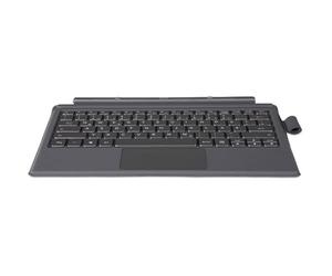 Terra Type Cover PAD 1162W Tastiera Pad 1162 con retroilluminazione RGB e layout QWERTY tedesco, contatto magnetico di alta qualità, grigio