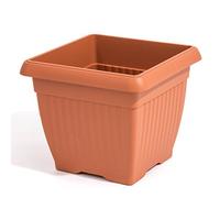 TERRA Vaso da 42 litri, dimensioni (mm) 450x450x350, colore Terracotta