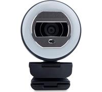 Terra Webcam Halo con corona luminosa a LED C1868pro Full HD Auto Focus Stereo