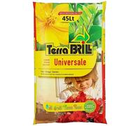 TerraBRILL Terriccio Universale Concimato 45Lt per Fiori, Piante, Rinvasi, Orto