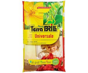 TerraBRILL Terriccio Universale Concimato 70Lt Torba Alta Qualità 100% Drenante