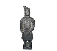 Terracotta Warriors, Cina dinastia Qin terra cotta Warriors scultura casa tavolo visualizzazione display multi presentazione regalo, altezza 22 cm., Soldier