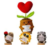 TerraDesign® | Pianta con Fiore a Cuore | Regalo Romantico per Lui e Lei