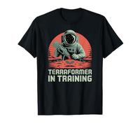 Terraforming Space Colonist per Marte, Venere e Moon Garden Maglietta
