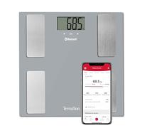 TERRAILLON - Bilancia connessa via Bluetooth - Analisi del peso corporeo e del BMI, bilancia a impedenza, fino a 8 utenti - modello 'Smart Connect'