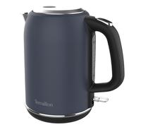 TERRAILLON - NEW MOON- Bollitore elettrico, 1,7 l, 2200 W, base girevole a 360°, spegnimento automatico e pulsante retroilluminato, indicatore del livello dell'acqua, filtro anticalcare, corpo in