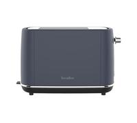 TERRAILLON - NEW MOON - Griglia pane 2 fessure 13 cm, 6 livelli potenza (1050W) - Scongelamento, Riscaldamento, Spegnimento automatico, Cassetto raccogli briciole, Corpo in Inox verniciato, Blu