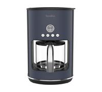Terraillon - NEW MOON- Macchina da caffè con filtro elettrico, programmabile, Caraffa in vetro, 1080 W, capacità 1,25 L, mantenimento caldo, funzione antigoccia, filtro rimovibile, corpo in acciaio