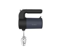 TERRAILLON - NEW MOON- Sbattitore elettrico, frusta in acciaio inox, funzione turbo, 5 velocità, 400 W, pulsante Eject, corpo in acciaio verniciato, blu