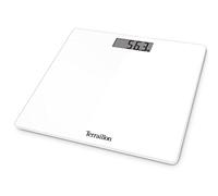 TERRAILLON Pesapersone TX1000 - compatto e ultra piatto, schermo LCD, capacità 180 kg, colore: Bianco