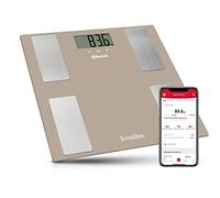 TERRAILLON T - Bilancia pesapersone collegata COACH CONNEC IMC, 8 utilizzatori, Bluetooth Low Energy 160 kg, colore: Marrone