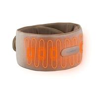 TERRAILLON - WAIST MASSAGER, Massaggiatore Riscaldato | Schiena e Pancia, 2 modalità di massaggio: Vibrazione e Compressione, 3 livelli di temperatura, ricaricabile via USB-C