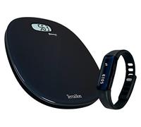 Terraillon Web Coach One-di-Bilancia pesapersone/cinturino di attività, per Smartphone/tablet, colore: nero