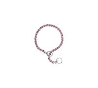 Terrain D.O.G. Collarino a catena allacciato, 61 x 3,9 mm, rosa/grigio