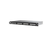 TERRAMASTER Box esterno per disco rigido D4-320U - 4Bay 1U Montaggio su rack USB 3.2 Gen2 10Gbps Type-C Storage USB esterno Chassis compatto Hot Swap Plug and Play (senza disco)