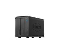 TERRAMASTER F2-425 2-Bay NAS Storage -Intel x86 Quad-Core CPU, 4GB RAM, 2.5GbE LAN, Network Attached Storage Multimedia Server per Utenti Domestici (Diskless)