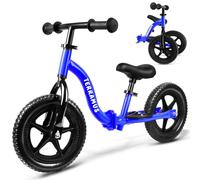 TERRAMUS Draisienne a partire da 2 anni fino a 40 kg, ruote da 12 pollici, sella e manubrio regolabili in altezza, poggiapiedi, maniglia per il trasporto, bicicletta per bambini ultraleggera