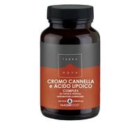 Terranova Cromo Cannella Acido Lipoico 50 capsule - Integratore Alimentare