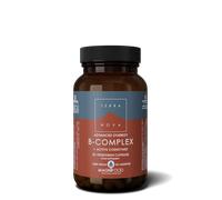 Terranova Health Advanced Synergy Complesso vitaminico B (50 capsule) - arricchito con erbe e adattogeni