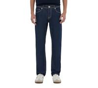 TERRANOVA Jeans Uomo Regular Fit a Vita Media con 5 Tasche, Comodi Colore Blu Denim Scuro Taglia 48