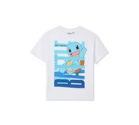 TERRANOVA Maglietta Bambino in Cotone con Girocollo e Stampa Colorata Colore Pokemon Squirtle - Bianco Ottico Taglia 8 Anni