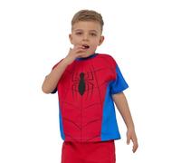 TERRANOVA Maglietta Bambino in Cotone con Girocollo e Stampa Colorata Colore Spider-Man - Bluette Taglia 6 Anni
