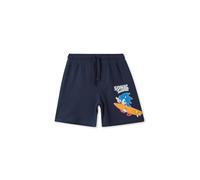 TERRANOVA Pantaloncini Tuta Bambino in Cotone con Coulisse e Stampa Colorata Colore Sonic - Blu Taglia 6 Anni