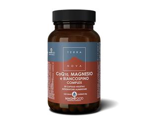 Terranova Pressione - CoQ10 Magnesio e Biancospino Complex, 50 capsule