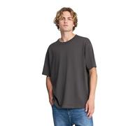 TERRANOVA T-Shirt Uomo Heavy Weight in Cotone, Tinta Unita, Girocollo, Maniche Corte, vestibilità Regular, Casual - Canna di Fucile - M