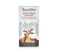 TERRAOLIVE - Olio extravergine di oliva, olio di oliva per cucinare, varietà di olive, corpo liscio, origine Spagna, Montes de Toledo, in scatola - 5L