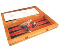 Terrapin Trading Ltd Scacchi Backgammon In Legno Thailandese Fair Trade, 30x30cm