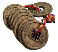 Terrapin Trading Monete Yeopjeon coreane (set da 10) | Replica della dinastia Joseon e fascino culturale ispirato al K-Pop | Denaro fortunato Feng Shui