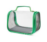 Terrario a farfalla trasparente - habitat pieghevole a rete insetto, contenitore di osservazione per bruchi, bambole e farfalle, alloggiamento leggero e facile da viaggiare, supporta beoba semplice