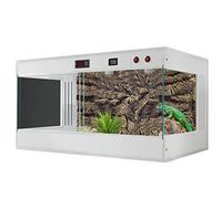 Terrario per Rettili Vetro Panoramico in PVC per Tenere al Caldo Il Serbatoio Alto E Ampio Serbatoio per Rettili per Lucertola Serpente Drago Barbuto Tartaruga Camaleonte