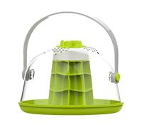 Terrario rettile Habitat | Carro armato rettile terrario Habitat Cage | Mini casetta traspirante per lumache, bachi da seta, tartarughe, piccoli animali