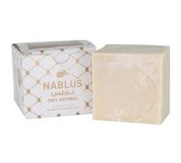 TerraSantaStore Saponetta fatta a mano Halal Vegan Organic Palestinese Nablus puro olio di oliva naturale per viso e corpo, 125 g, senza profumo, ecologico, senza parabeni