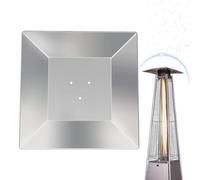 Terrassenheizer Reflektorschirm - 4 Seitige Ersatzplatte Mit Vorgebohrten Löchern, Universelles Schutz Design Struktur, Effiziente Wärme Reflektion Funktion, Robuste Outdoor Heizgeräte Lösung | Patio