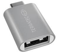 TERRATEC 251732 - Adattatore USB 3.1, connettore di tipo C > presa A, alluminio